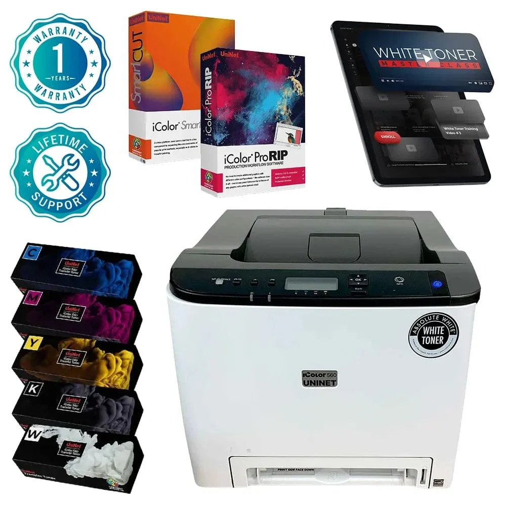 Uninet iColor® 560 White Toner Transfer Printer - Image 2