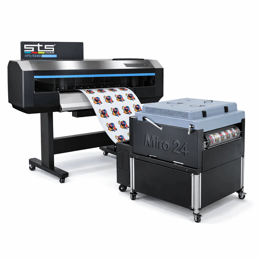 STS 24” XPD 924D 2-Head DTF Printer (Pick your Shaker) - Image 3