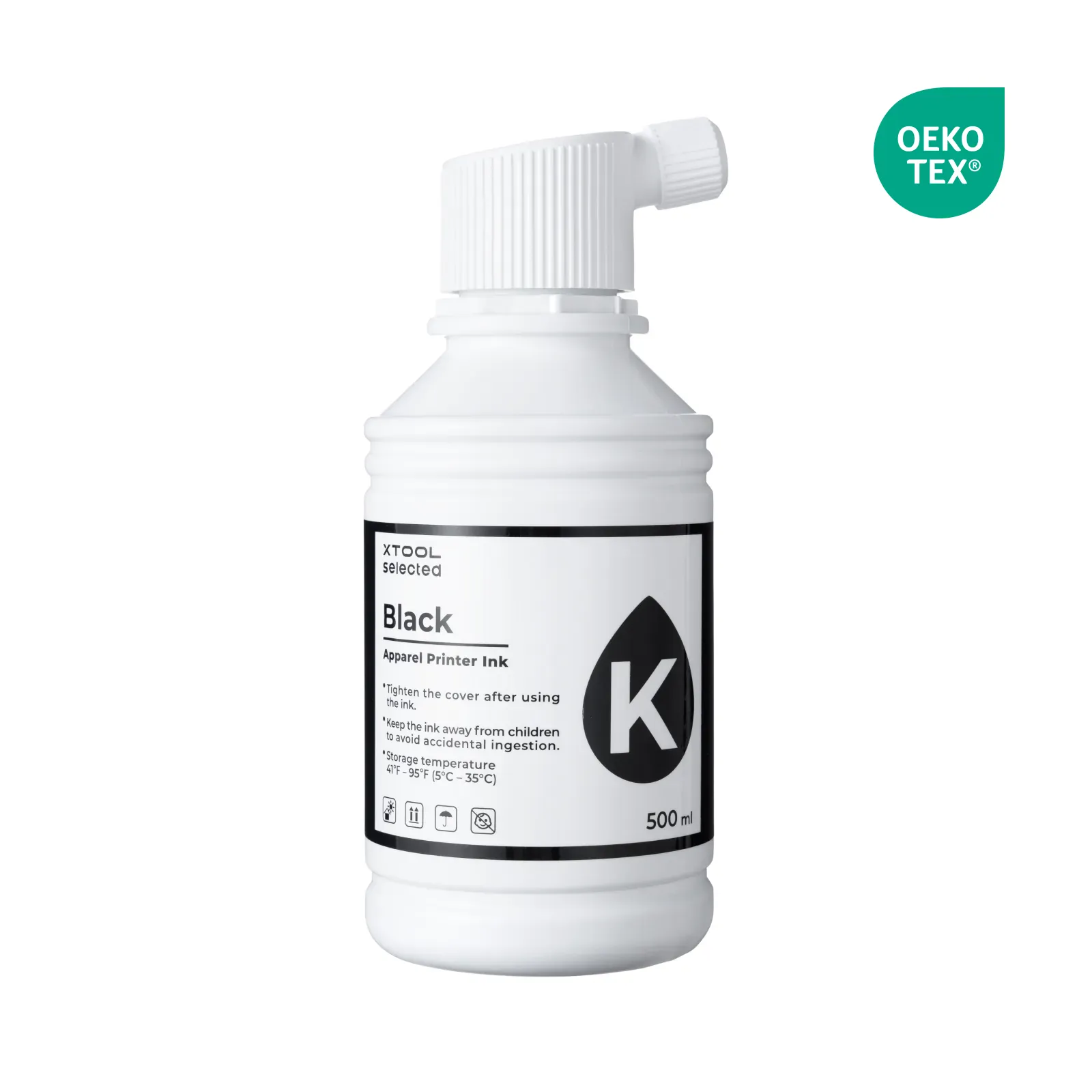 xTool DTF Apparel Printer Ink 500ml - Image 9