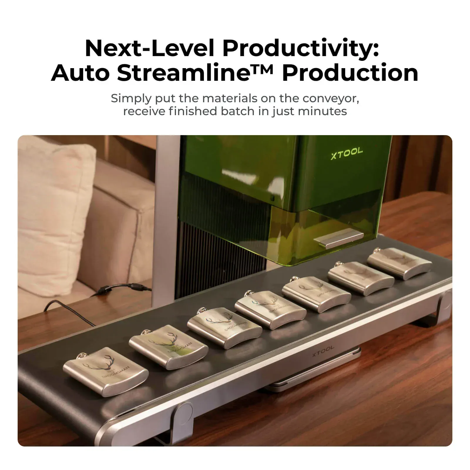 xTool F1 Ultra Conveyor (F2 Ultra UV/f2 Ultra/F1 Ultra) - Image 3