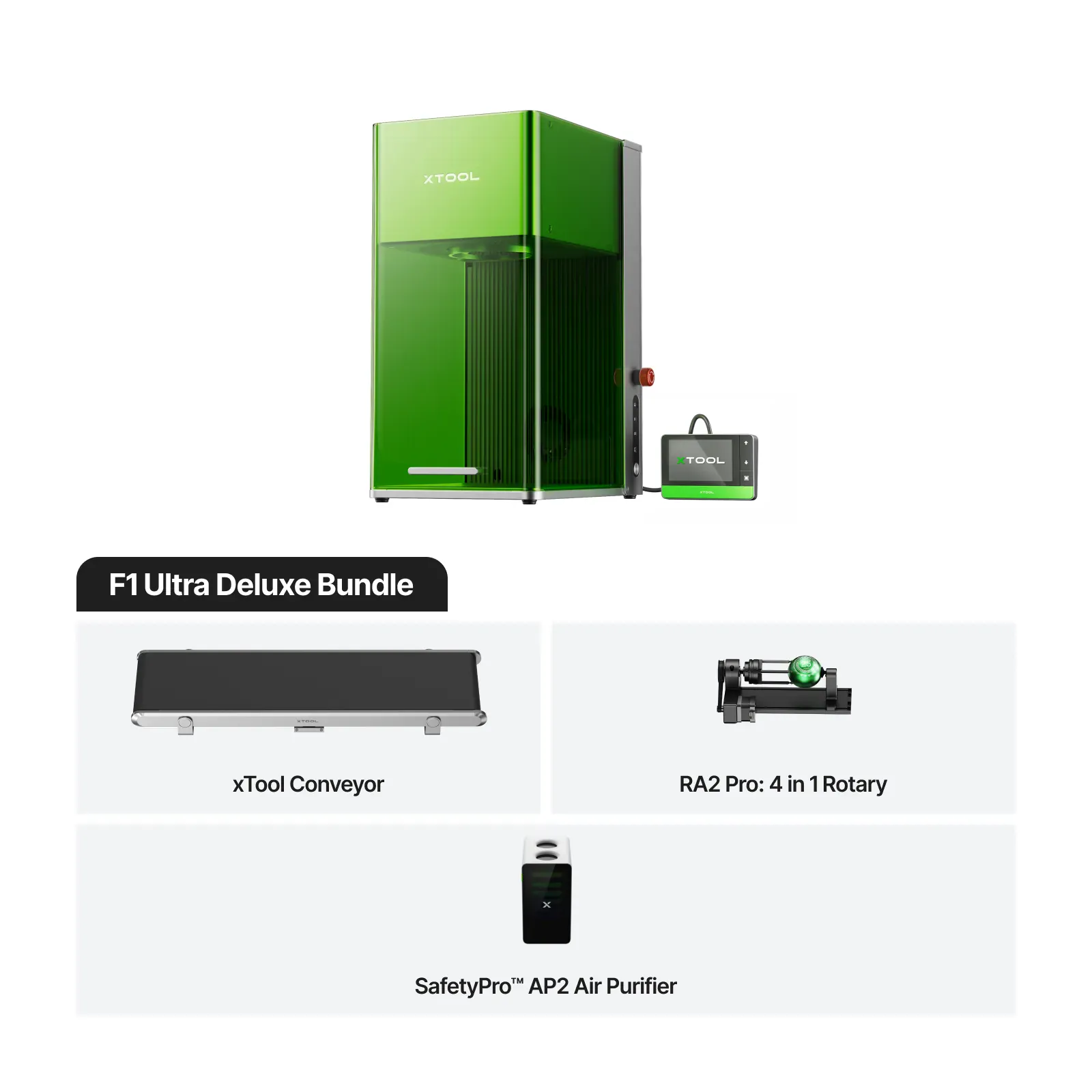 xTool F1 Ultra Dual-Laser Engraver (20W Fiber + Diode) - Image 8