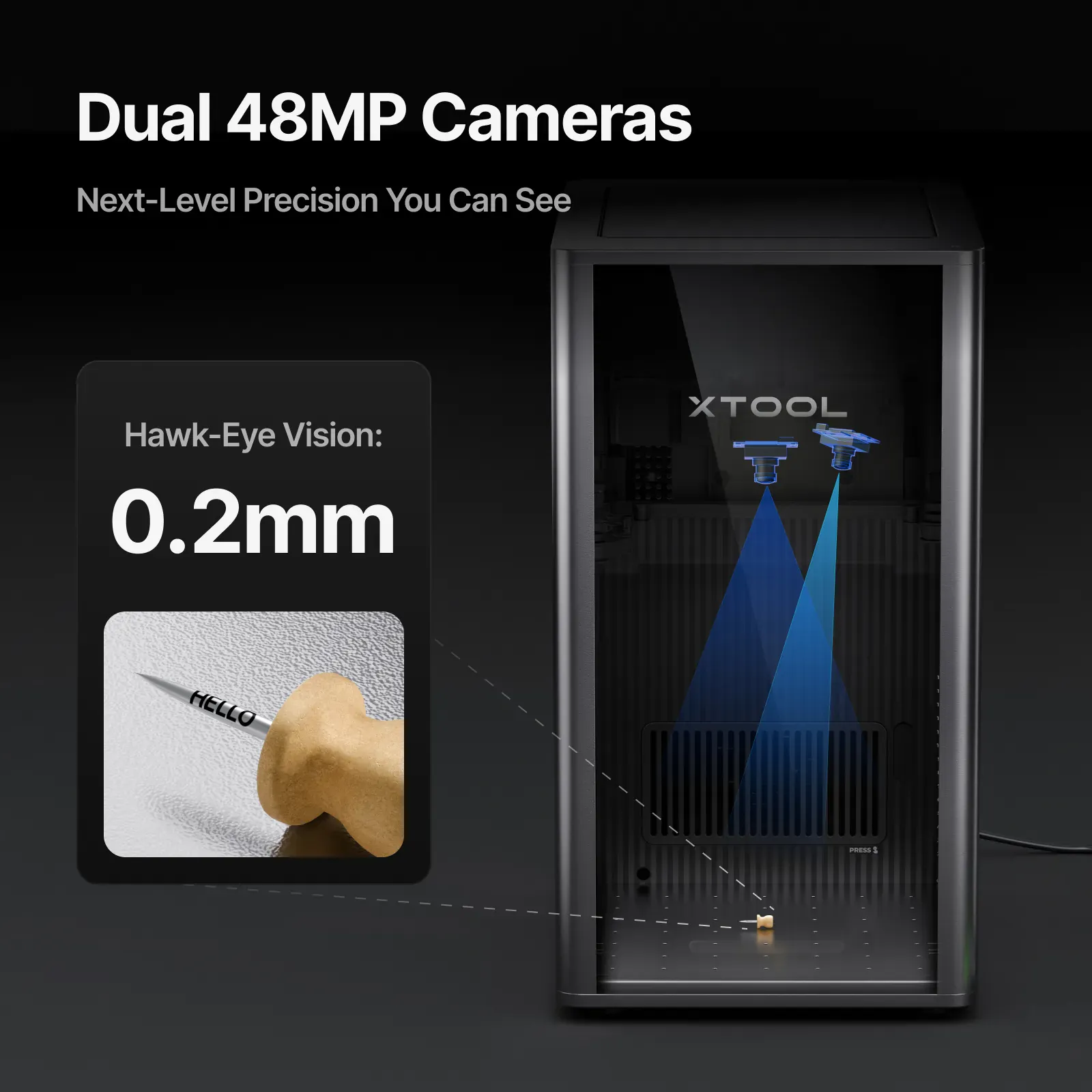 xTool F2 Ultra Dual-Laser Engraver (60W MOPA Fiber + 40W Diode) - Image 10