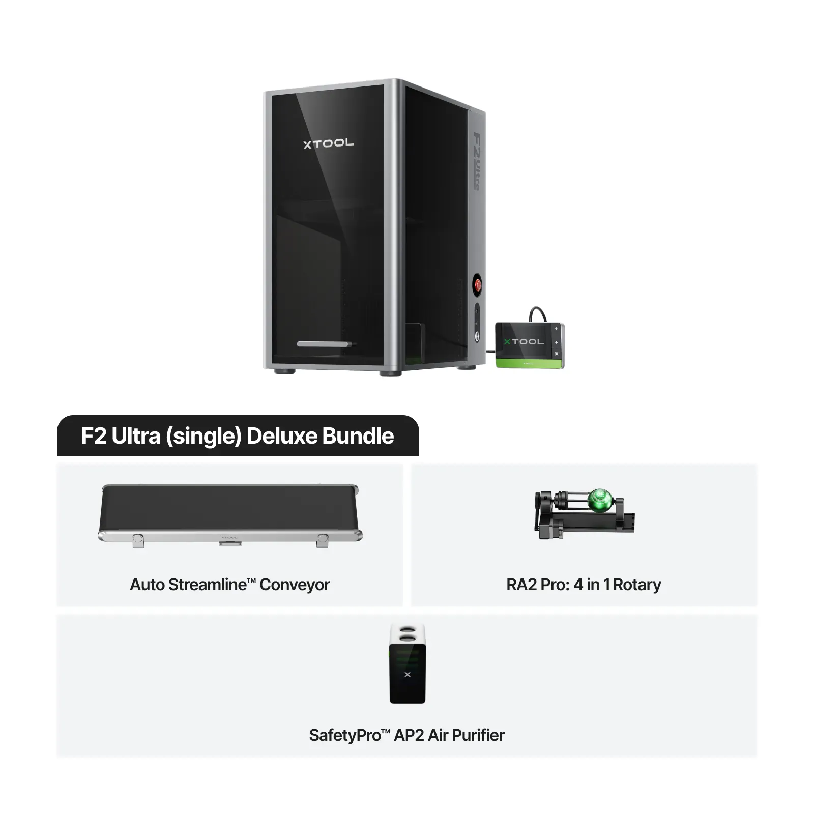 xTool F2 Ultra Dual-Laser Engraver (60W MOPA Fiber + 40W Diode) - Image 6