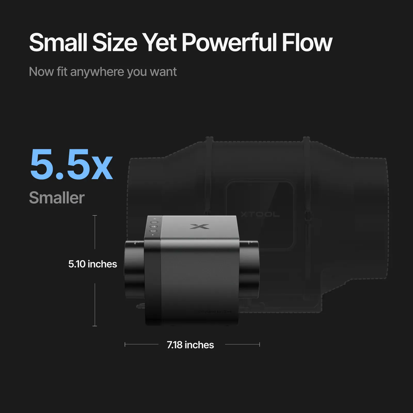 xTool SafetyPro IF2 Inline Duct Fan - Image 3